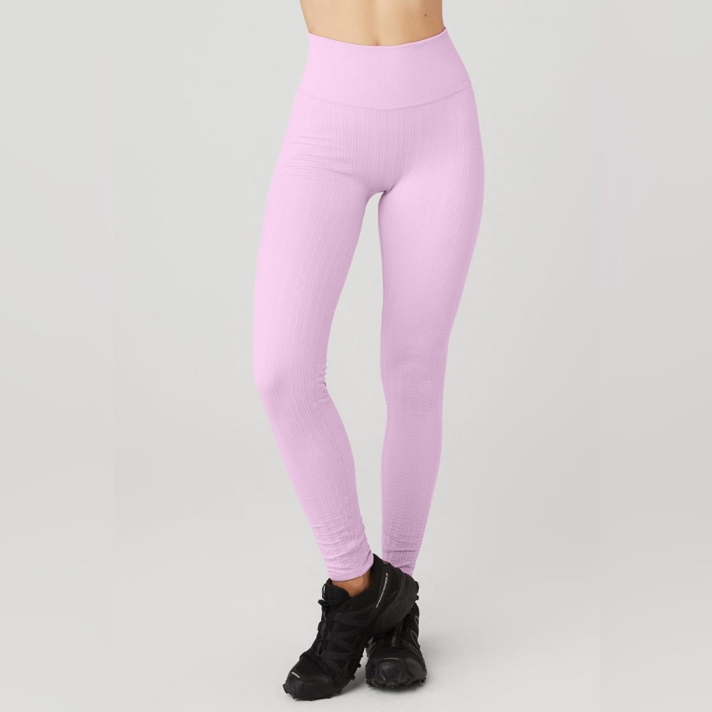 ALO Seamless Cable Knit Leggings
